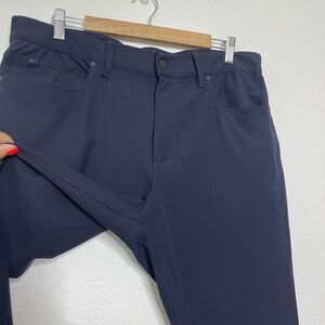 Projek Raw Tech Pants Mens 36x30 360 Stretch Anti-Wrinkle Quick Dry Blue Golf